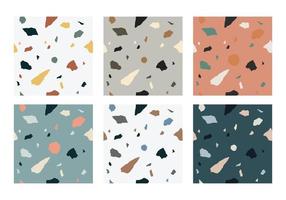 Terrazzo seamless pattern vector