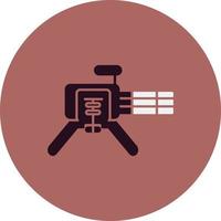 Machine Gun Vector Icon