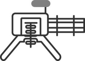 Machine Gun Vector Icon