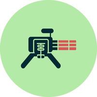 Machine Gun Vector Icon