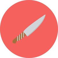 icono de vector de cuchillo