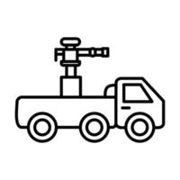 Armored Vehicle Vector Icon