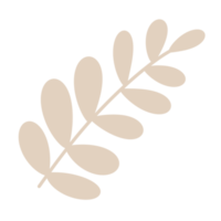 ícone de elemento de três folhas de palma. png