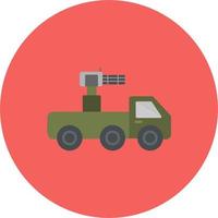 icono de vector de vehículo blindado