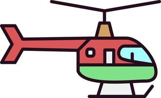 Helicopter Vector Icon