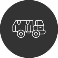 Military Truck Vector Icon