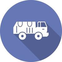 Military Truck Vector Icon