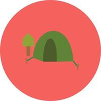 Tent Vector Icon