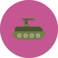 icono de vector de tanque