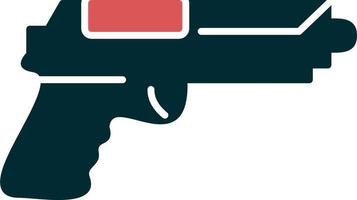 Hand Gun Vector Icon