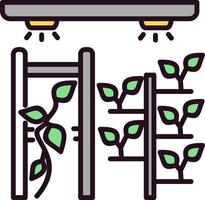 verticle garden Vector Icon