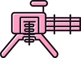 Machine Gun Vector Icon