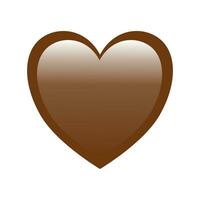 archivo vectorial emoji de corazón vector