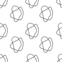 Abstract modern seamless pattern with color geometry shapes. Hand drawn different shapes texture. Modern doodle vector background with various shapes. Great for printing on textiles