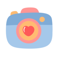 camera met hart icoon. png