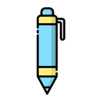 tecknad serie penna ikon. png
