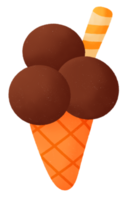 Ice cream Cartoon icon png