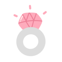 Ring with diamond Icon. png