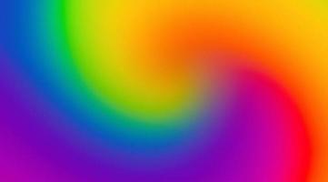 Rainbow color gradient background, vibrant rainbow colours swirl for poster cover web header design photo