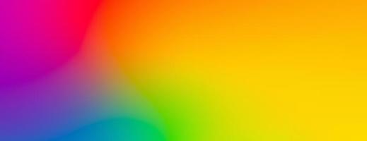Rainbow colors background, abstract vibrant color gradient banner web header poster design, copy space photo