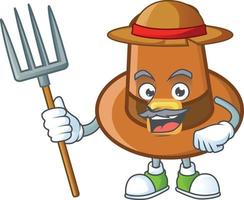 Brown Pilgrim Hat Vector