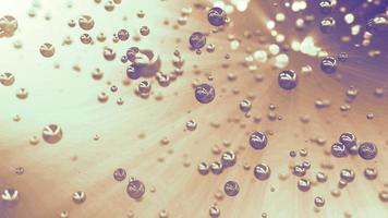 abstract background in brown,beige tones in the form of bubbles photo