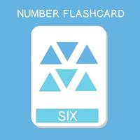 conjunto de vectores de tarjetas de formas. Edición de flashcards de formas. formas para la educación preescolar. tarjetas didácticas de matemáticas imprimibles.