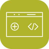 Unique Clean Code Vector Icon