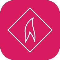 Flammable Material Vector Icon