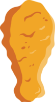 Fried chicken leg png