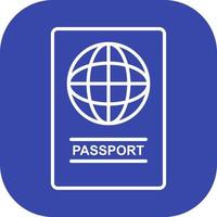 Passport Vector Icon