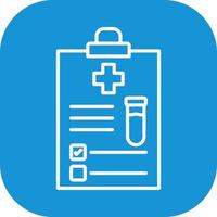 Medical Report Vector Icon