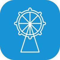 Ferris Wheel Vector Icon