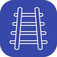 Train Tracks Vector Icon
