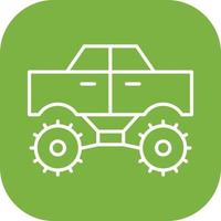 Monster Truck Vector Icon