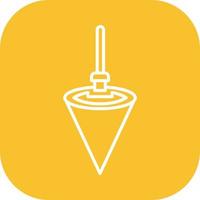 Plumb Bob Vector Icon