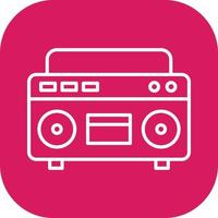 Casette Player Vector Icon