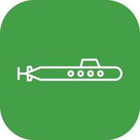 Submarine Vector Icon