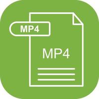 MP4 Vector Icon