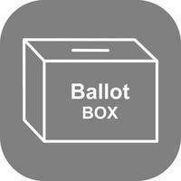 Ballot Box Vector Icon