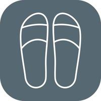 Slippers Vector Icon