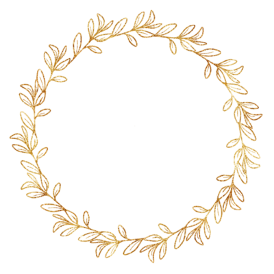 Gold Laurel Wreath PNGs for Free Download