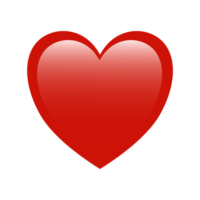 coeur emoji fichier png