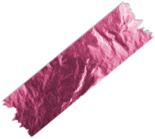 fita adesiva de metal rosa png