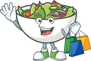 Salad In The a Bowl Vector