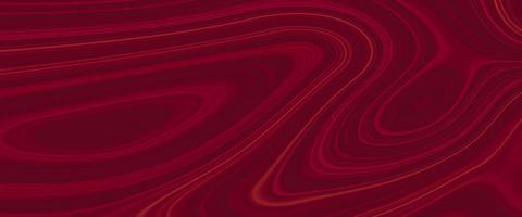 Dark red liquid wavy lines background with glowing edges. Liquid mix fluid blend surface and gradient texture. photo