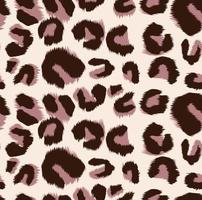 Seamless hand draw leopard pattern, leopard texture. photo