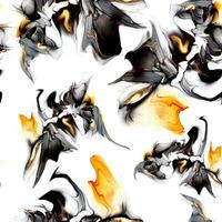 Seamless colorful abstract pattern, motion blur effect, wallpaper, textile print. photo