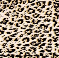 Patrón de leopardo dibujado a mano sin costuras, textura de leopardo. foto