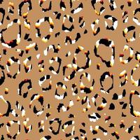 Seamless leopard pattern, leopard skin, animal print. photo